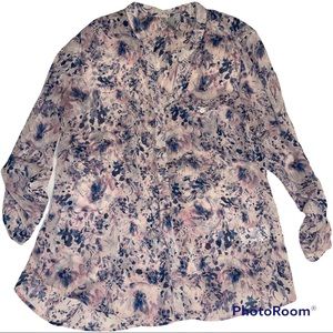 Kut From The Kloth floral chiffon blouse